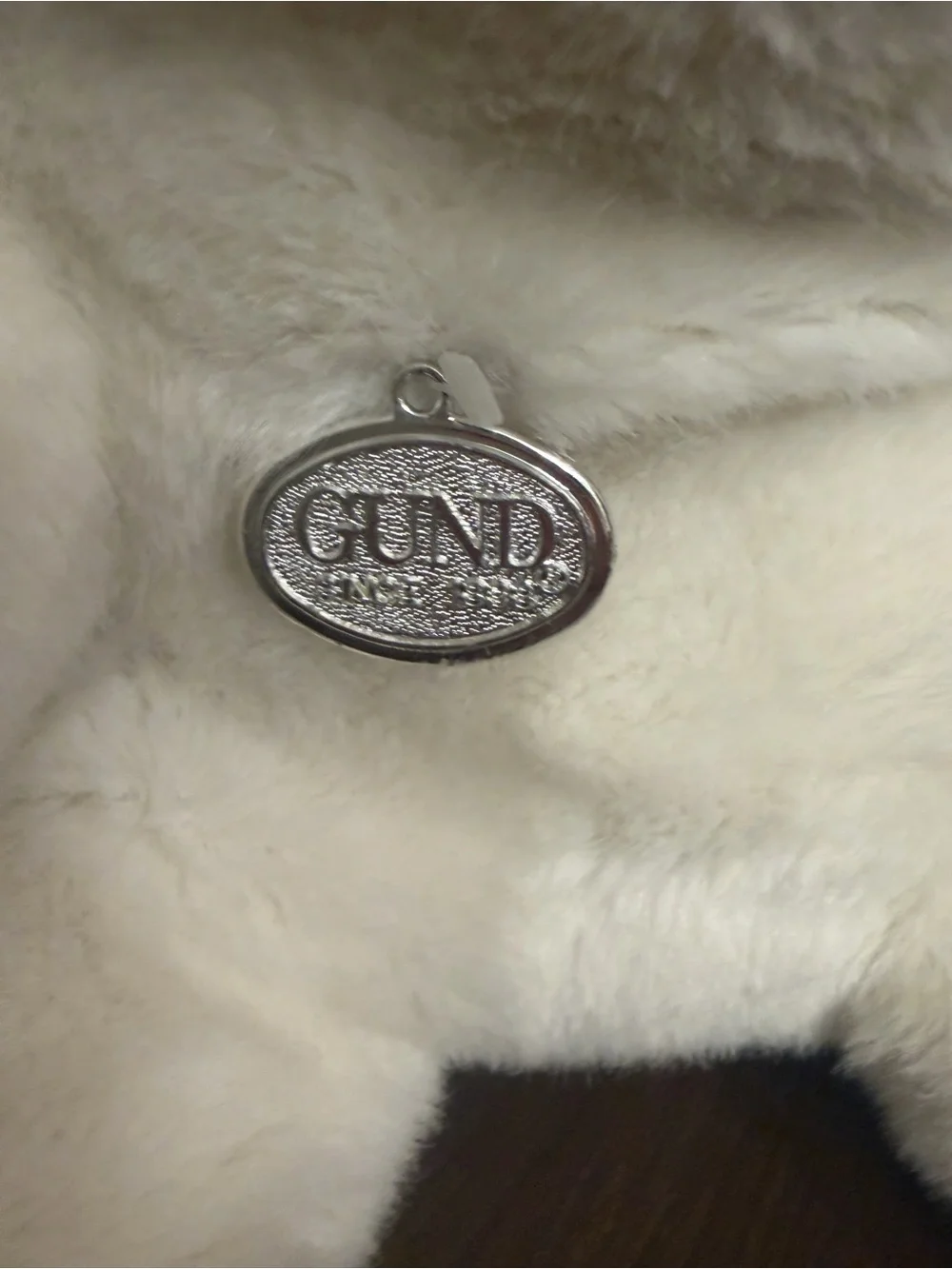 Classic GUND PLATINUM Edition White POLAR BEAR SNUFFLES 12